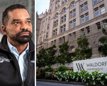 CGI Merchant Group Founder and CEO Raoul Thomas and the Waldorf Astoria Washington, D.C.