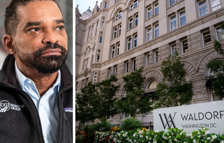CGI Merchant Group Founder and CEO Raoul Thomas and the Waldorf Astoria Washington, D.C.