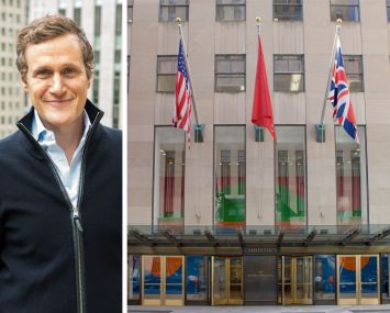 Tishman Speyer CEO Rob Speyer and Christie's at 20 Rockefeller Plaza.