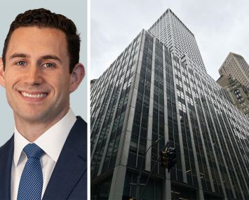 CBRE's Robert Wizenberg and 60 Broad Street.