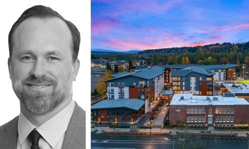 JLL's Seth Heikkila and The Schoolhouse District in Woodinville, Washington.