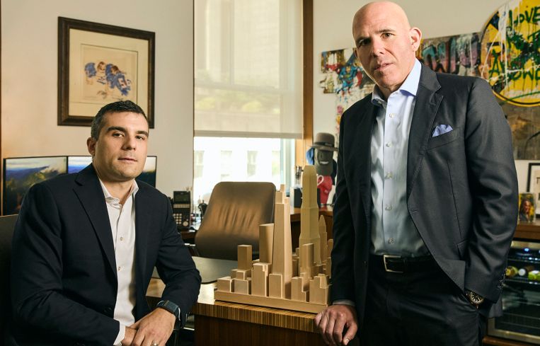 RXR's Russell Young and Scott Rechler.