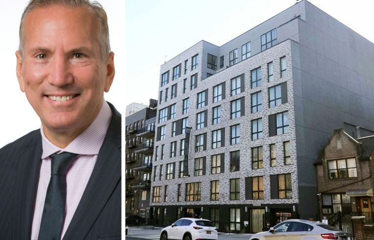 Greystone Founder and CEO Stephen Rosenberg and 200 Linden Boulevard.