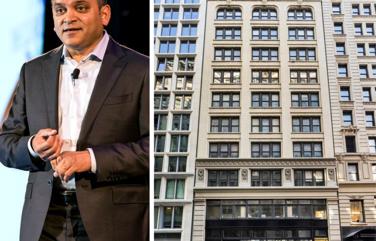 Tarang Amin, chairman and CEO of e.l.f. Beauty, and 16-18 West 22nd Street.