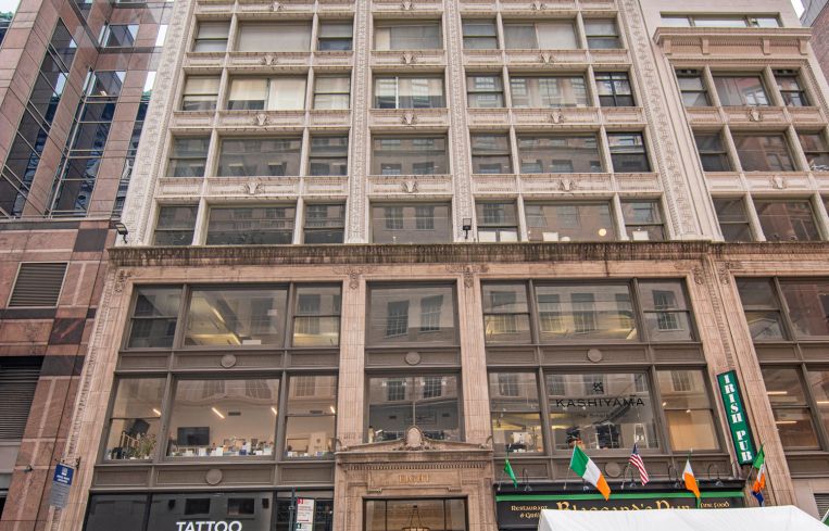 8 West 38th Street.