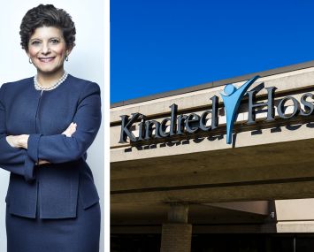 Debra A. Cafaro, CEO of Ventas, and Kindred Hospital.
