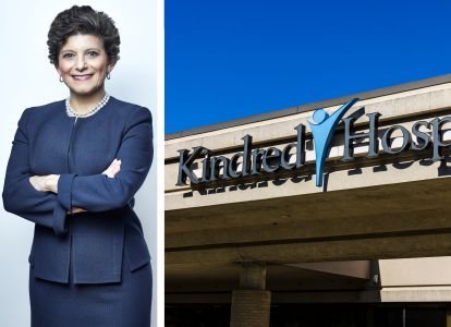 Debra A. Cafaro, CEO of Ventas, and Kindred Hospital.