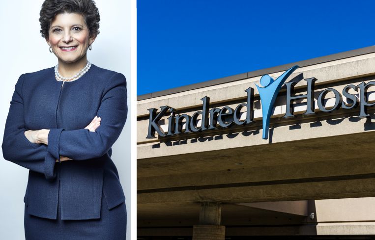 Debra A. Cafaro, CEO of Ventas, and Kindred Hospital.