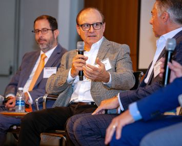 Emil Martone on a panel.