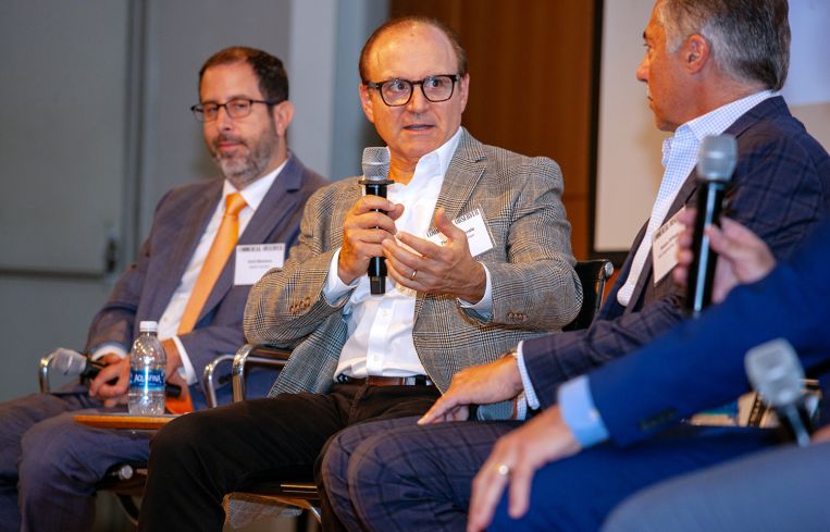 Emil Martone on a panel.