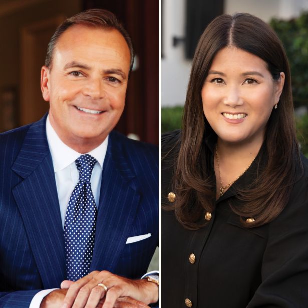 Rick Caruso and Corinne Verdery