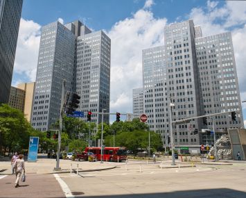 One and Two Gateway Center in Pittsburgh, Pa.