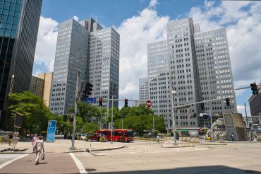 One and Two Gateway Center in Pittsburgh, Pa.