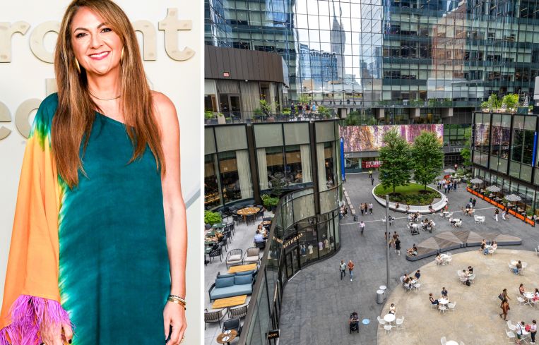 Artemis Patrick, president & CEO of Sephora North America, and Manhattan West Plaza.