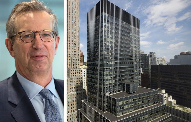 Rudin Management co-Executive Chairman Bill Rudin and 80 Pine Street.
