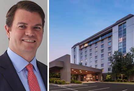 Brendan McCormick, managing principal at Smith Hill Capital, and the Embassy Suites by Hilton Nashville Airport.