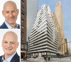 Savanna co-chairman and president Chris Schlank and co-chairman and CEO Nicholas Bienstock and 360 Lexington Avenue.