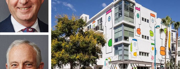 GPI Companies' founders and Managing Partners Cliff Goldstein and Drew Planting, and the Lofts at NoHo Commons.