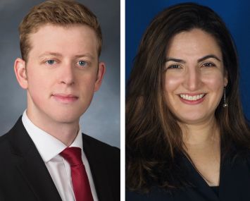 David McCarthy, head of policy at CREFC and Sairah Burki, managing director, regulatory affairs & sustainability at CREFC.