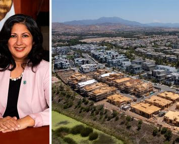 Irvine, Calif. Mayor Farrah Khan and an overview of Irvine.