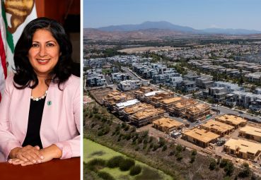 Irvine, Calif. Mayor Farrah Khan and an overview of Irvine.