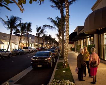 Worth Avenue in Palm Beach, Fla.