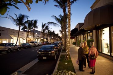 Worth Avenue in Palm Beach, Fla.