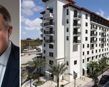 Greg West, CEO of ZOM Living, and WaterMark at Coral Gables, Fla.