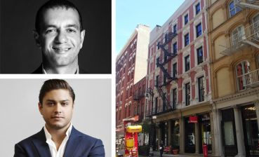 David Zar of Zar Property, Matthew Derose of Nomad Group, and 50 Greene Street.