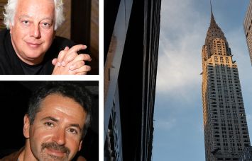 Aby Rosen and Michael Fuchs, co-founders of RFR Holding and the Chrysler Building.