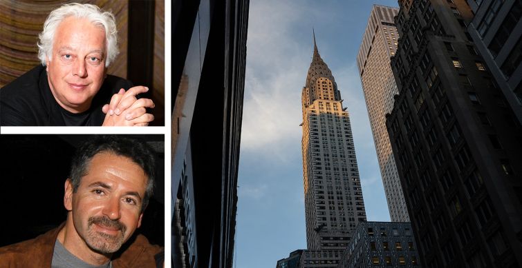 Aby Rosen and Michael Fuchs, co-founders of RFR Holding and the Chrysler Building.