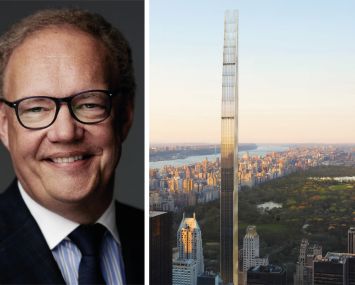 Bonhams Executive Chairman Hans-Kristian Hoejsgaard and 111 West 57th Street.