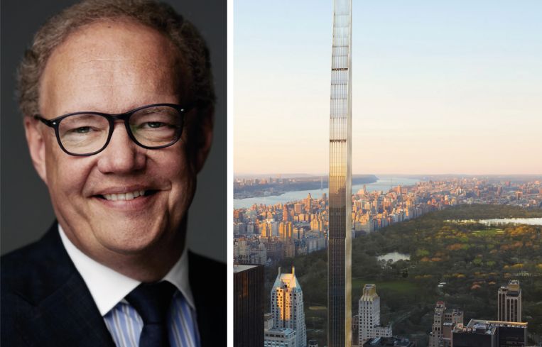 Bonhams Executive Chairman Hans-Kristian Hoejsgaard and 111 West 57th Street.