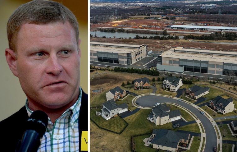 Jeff McKay, Fairfax County Board of Supervisors chairman, and data centers in Northern Virginia.
