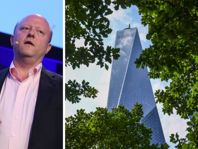 Jeremy Allaire, co-founder and CEO of Circle, and 1 World Trade Center.