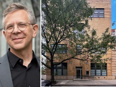 The New School University President Joel Towers and 151 Bank Street.