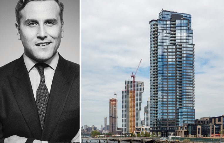 Jordan Roeschlaub of Newmark and The Greenpoint at 21 India Street, Brooklyn.