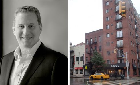 Ken Horn, Alchemy Properties president and founder, and 1482 First Avenue.