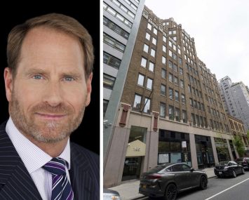 Kent M. Swig, president of Helmsley Spear, and 145 East 32nd Street.