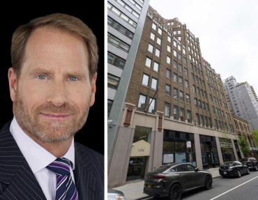 Kent M. Swig, president of Helmsley Spear, and 145 East 32nd Street.