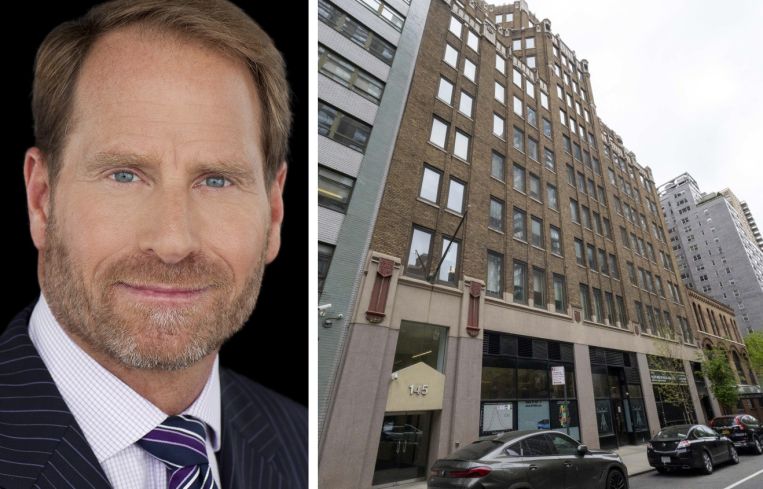 Kent M. Swig, president of Helmsley Spear, and 145 East 32nd Street.