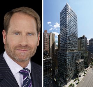 Kent Swig, president of Helmsley Spear, and 747 Third Avenue.