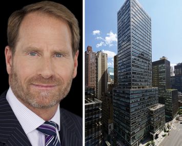 Kent Swig, president of Helmsley Spear, and 747 Third Avenue.
