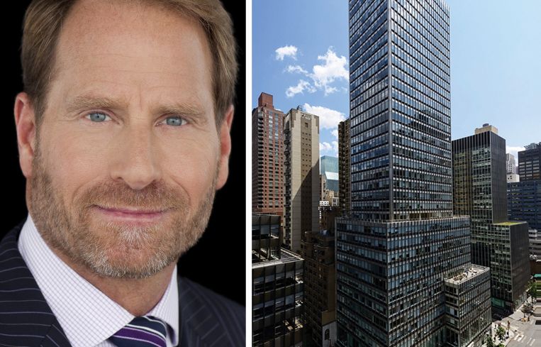 Kent Swig, president of Helmsley Spear, and 747 Third Avenue.