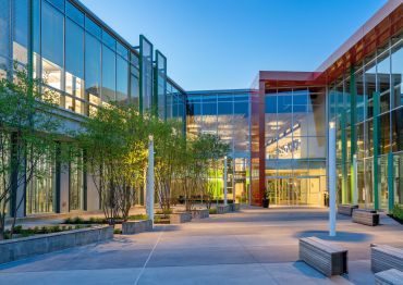 LINX, a 185,015-square-foot, Class A life sciences building in Watertown, Massachusetts.