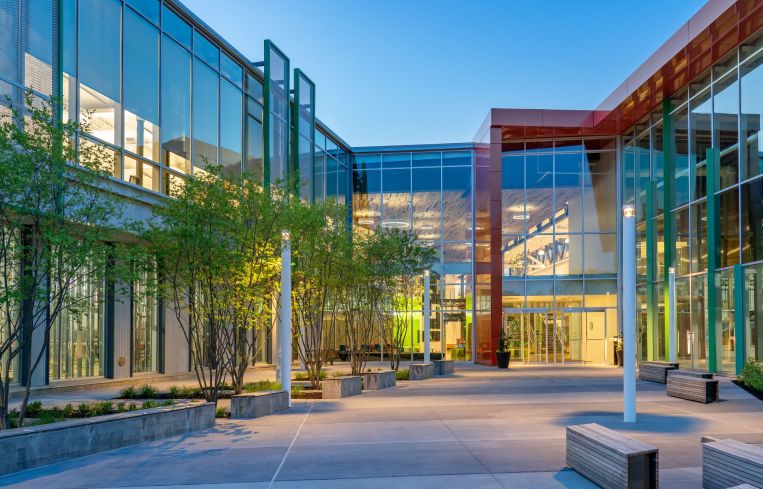 LINX, a 185,015-square-foot, Class A life sciences building in Watertown, Massachusetts.