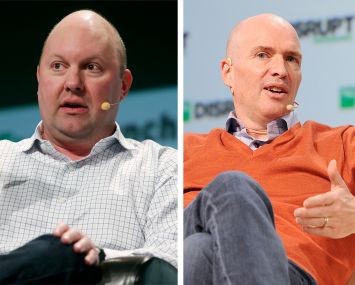 Andreessen Horowitz co-founders Mac Andreesen and Ben Horowitz.