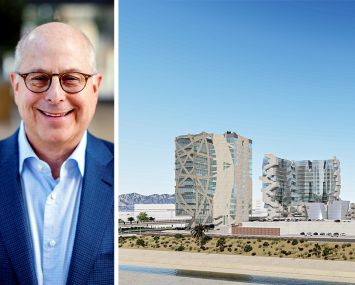 Michael Hackman, founder and CEO of Hackman Capital Partners, and a future development at Hayden Tract.