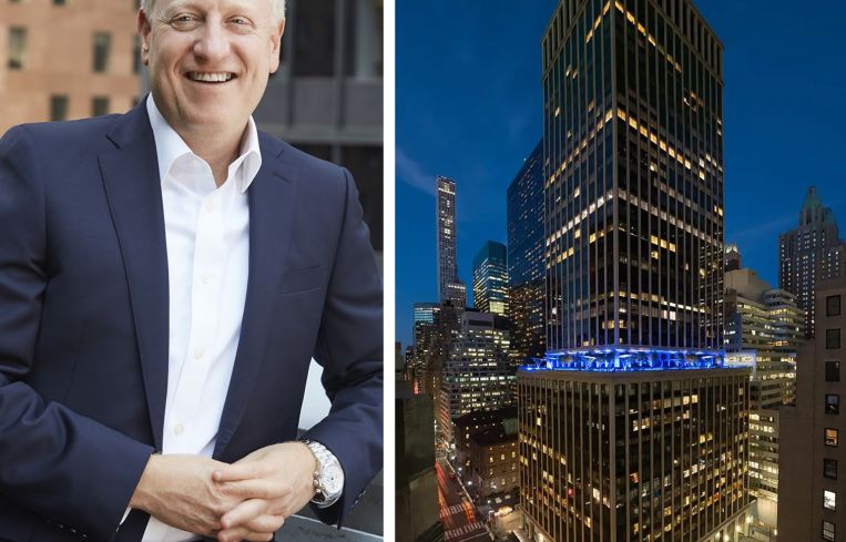 Michael Lenchner, Sage vice president and director of leasing, and 437 Madison Avenue.