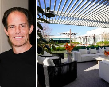 SHVO founder and CEO Michael Shvo and the Mandarin Oriental Residences Beverly Hills.
